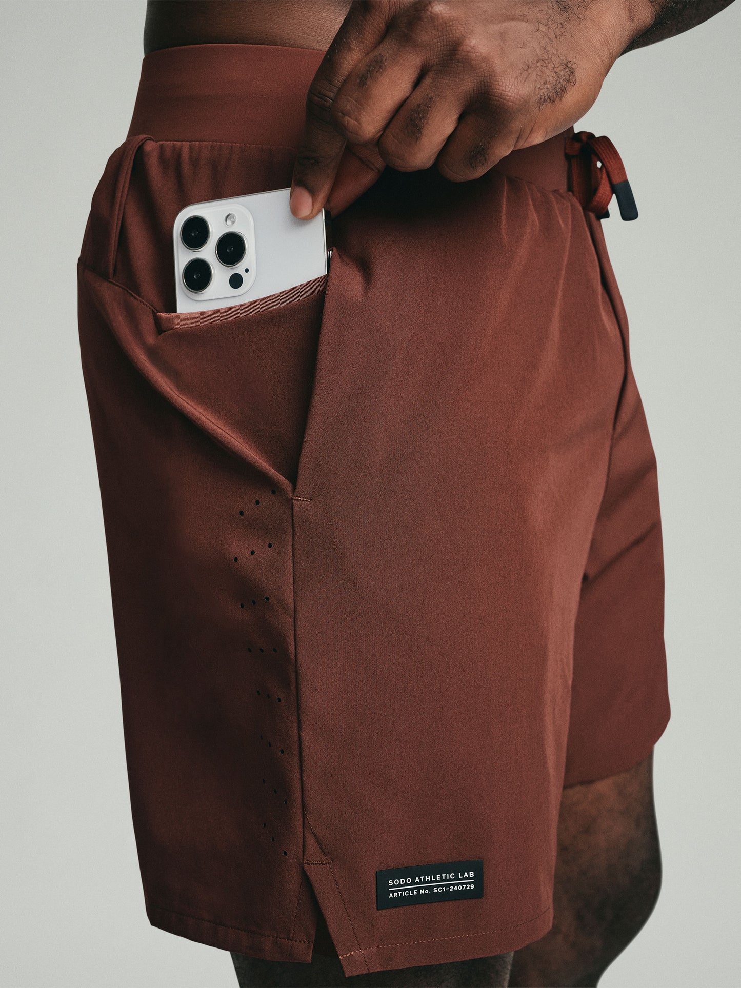 Core Short - Crimson