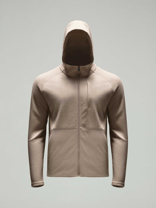 Full Zip Hoodie - Khaki