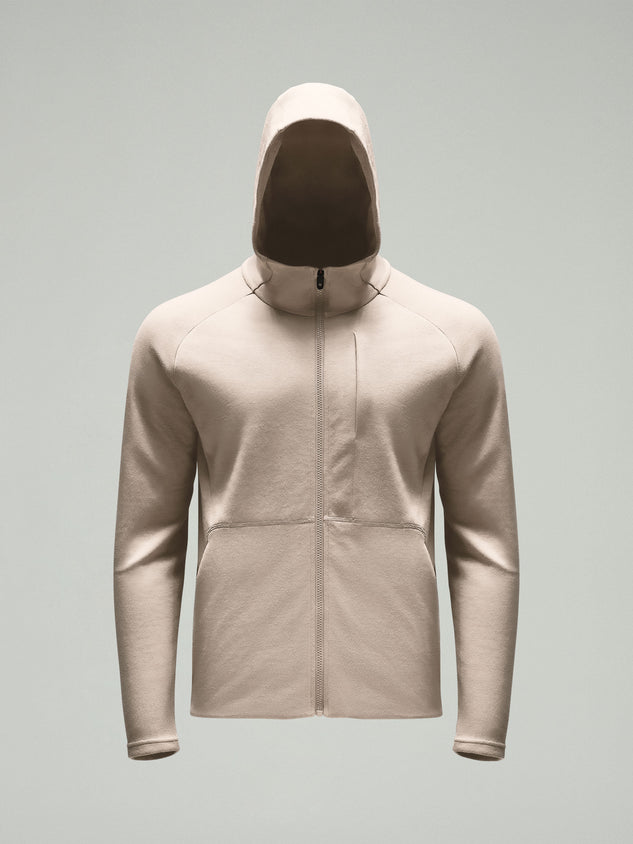 Full Zip Hoodie - Stone