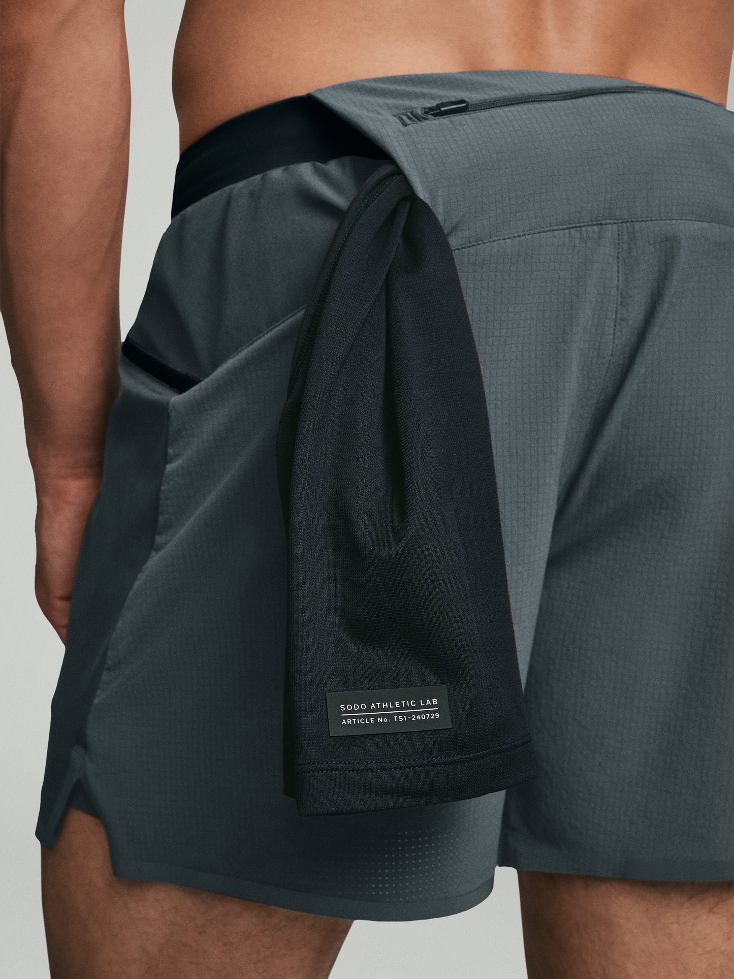 Run Short - Charcoal