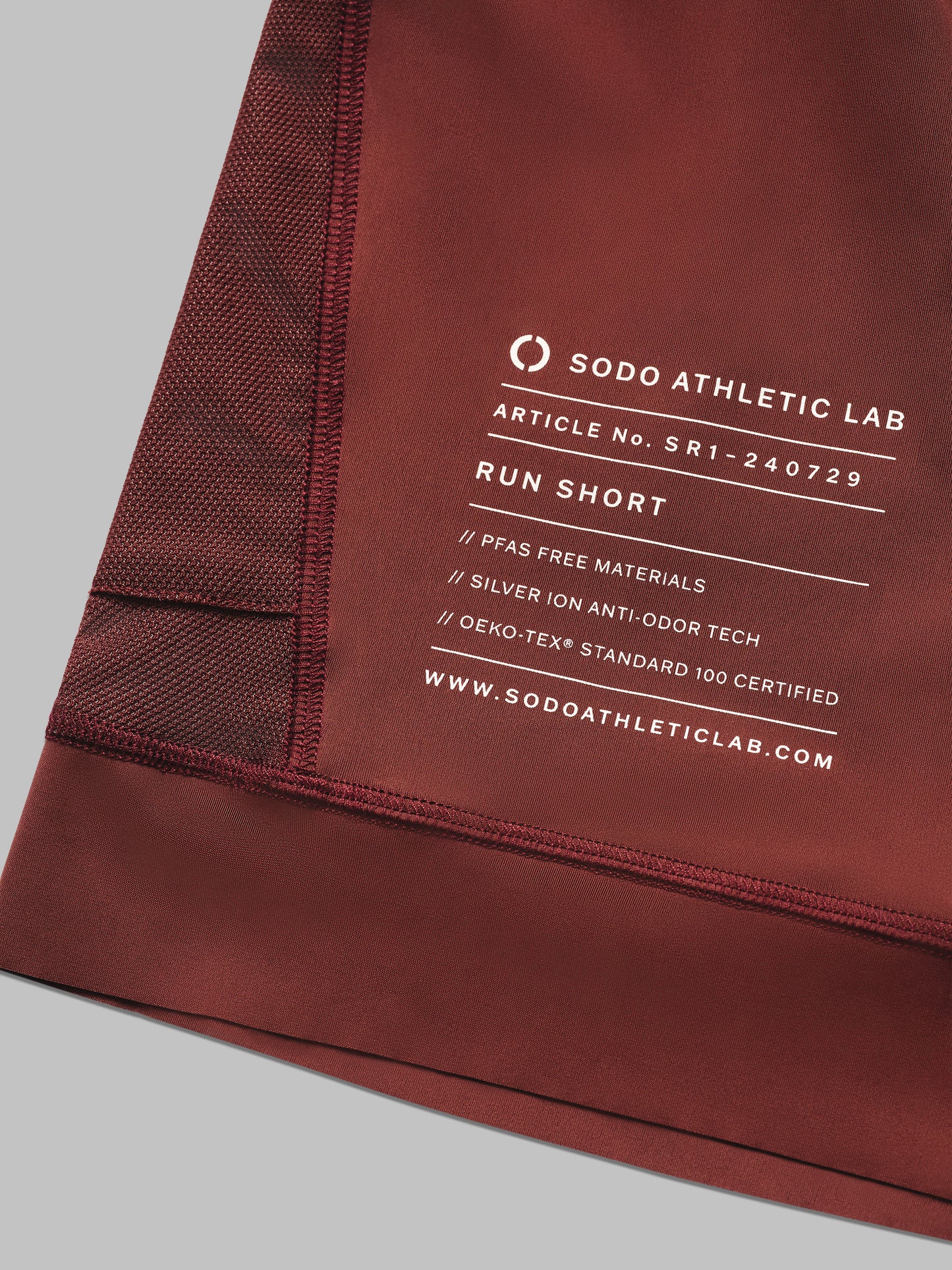 Run Short - Crimson