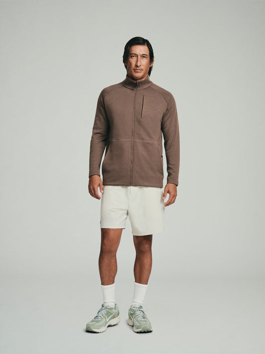 Track Jacket - Coffee