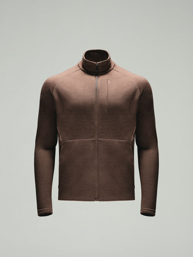 Track Jacket - Coffee