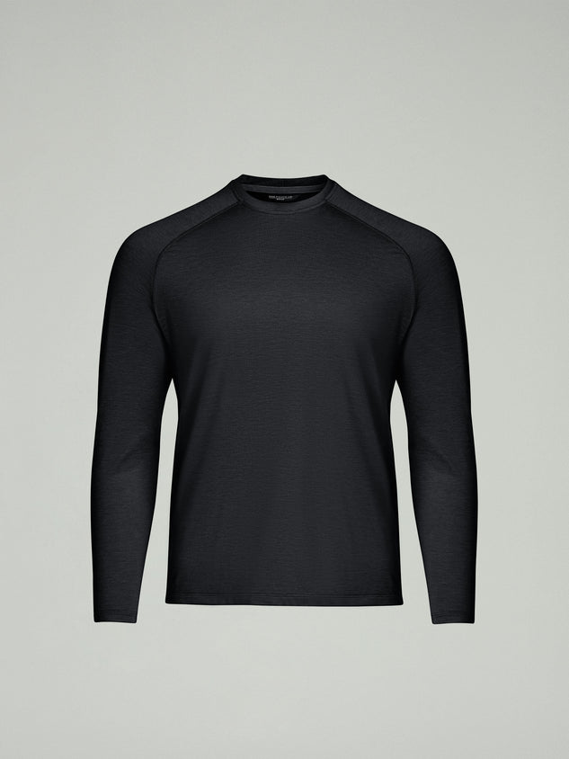 UPF 50 Performance LS Tee - Black