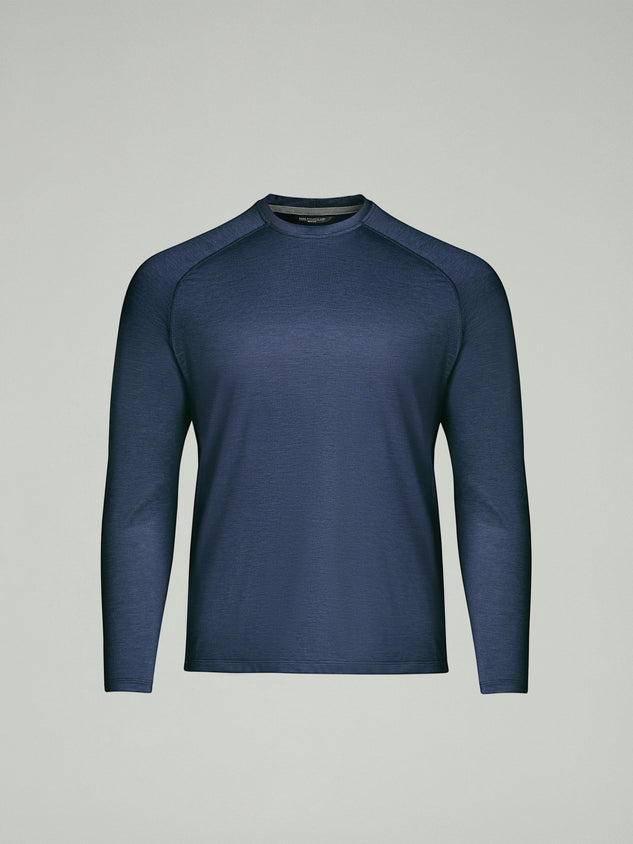 UPF 50 Performance LS Tee - Navy