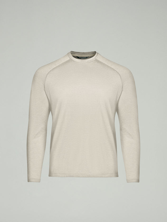 UPF 50 Performance LS Tee - Stone