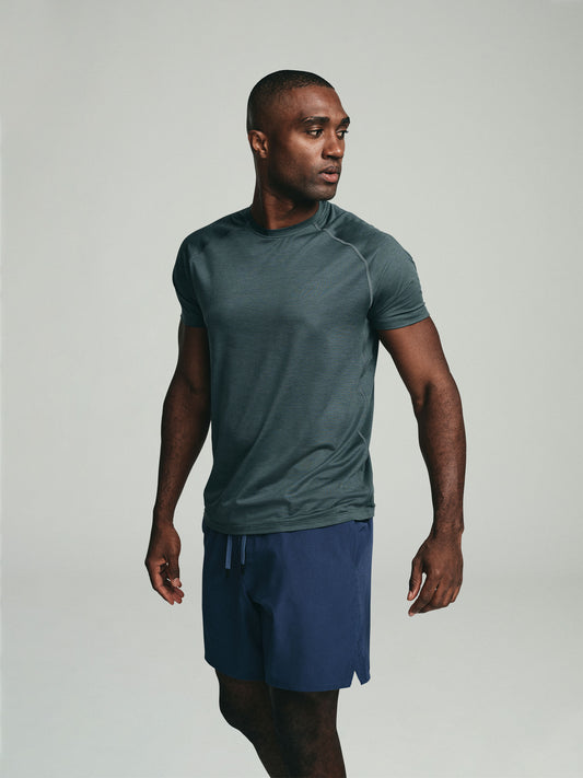 UPF 50 Performance Tee - Charcoal