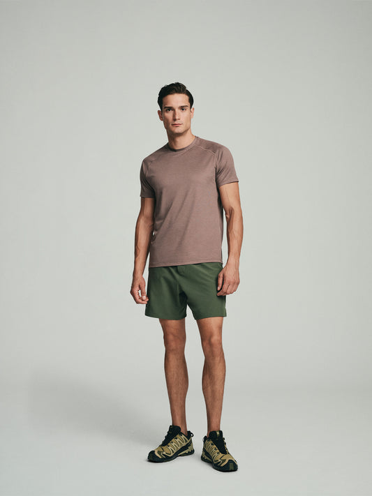 UPF 50 Performance Tee - Coffee