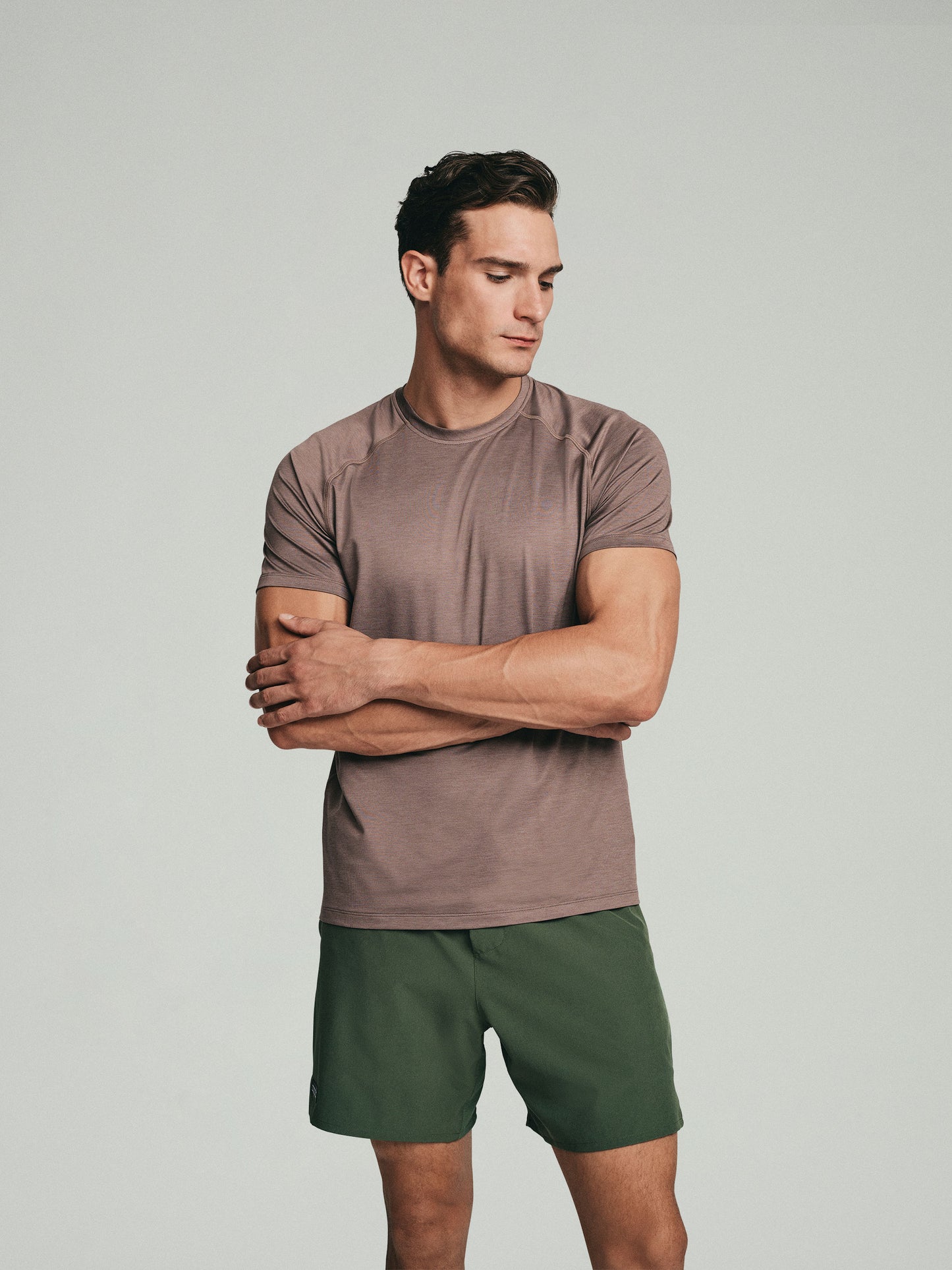 UPF 50 Performance Tee - Coffee
