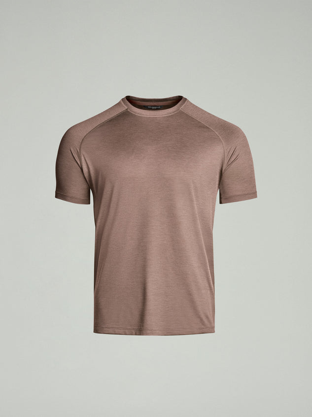 UPF 50 Performance Tee - Coffee
