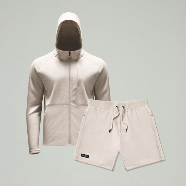 Bundle | Full Zip Hoodie + Sweat Shorts