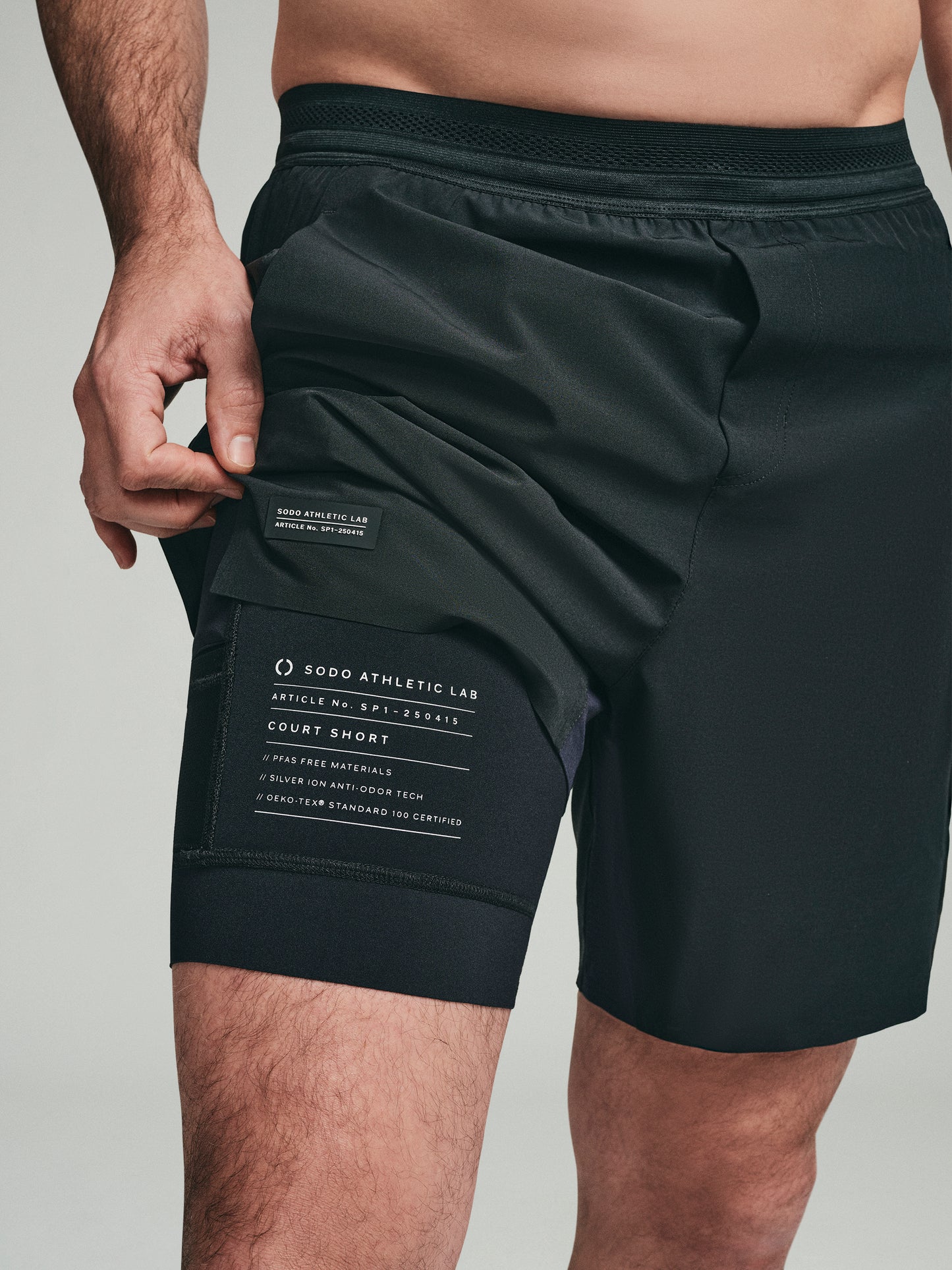 Court Short - Black