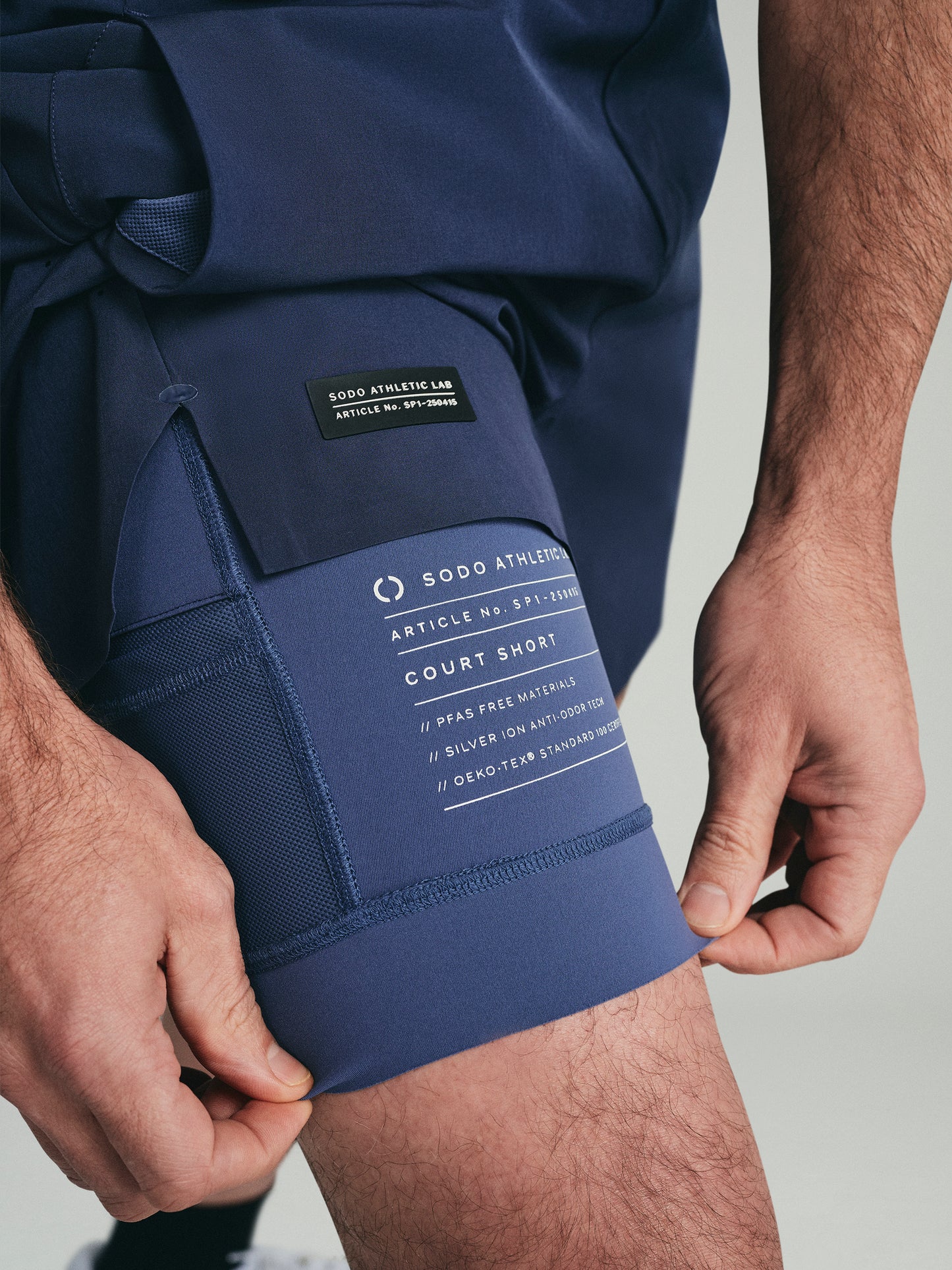 Court Short - Navy