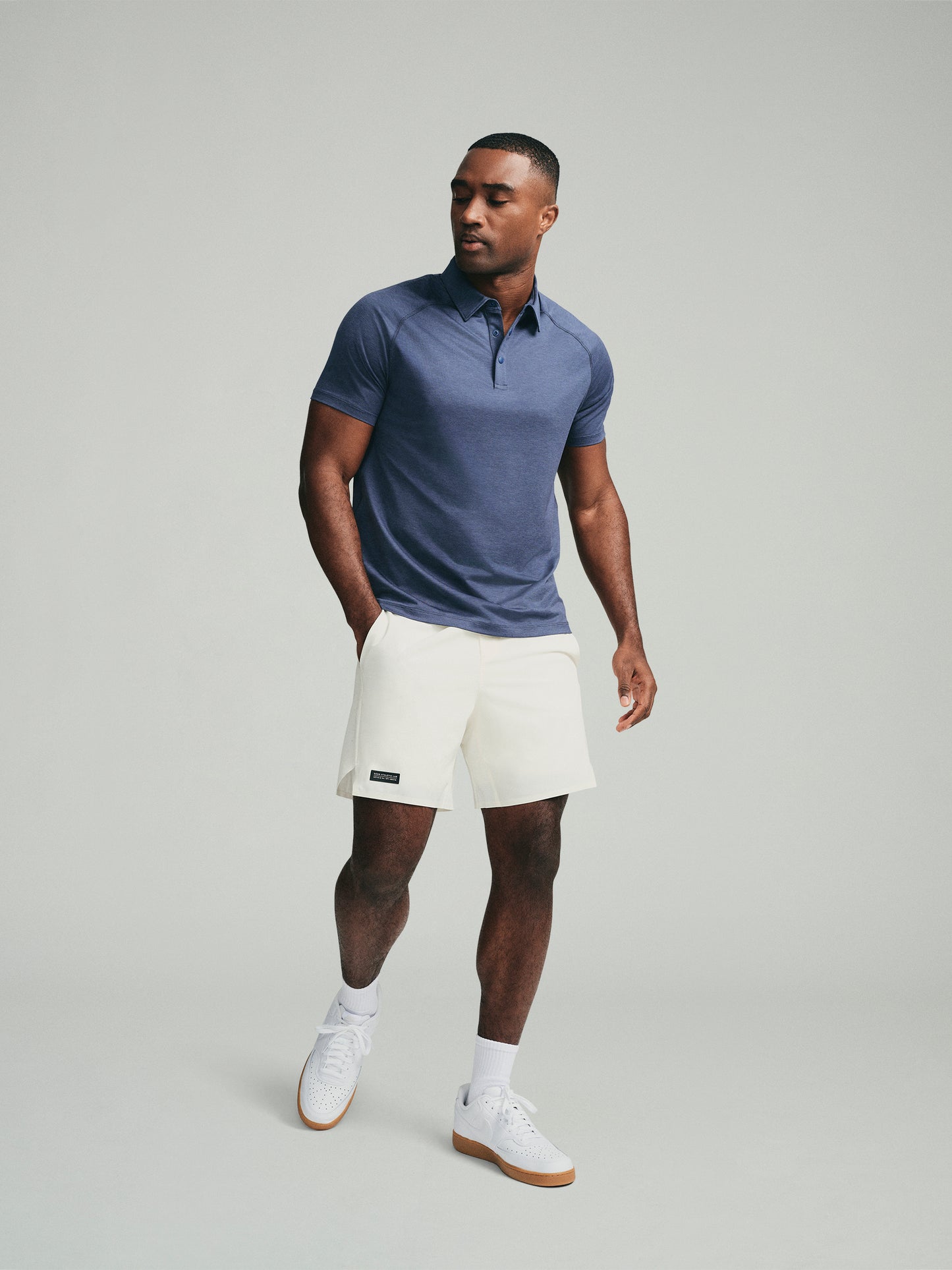 Court Short - White