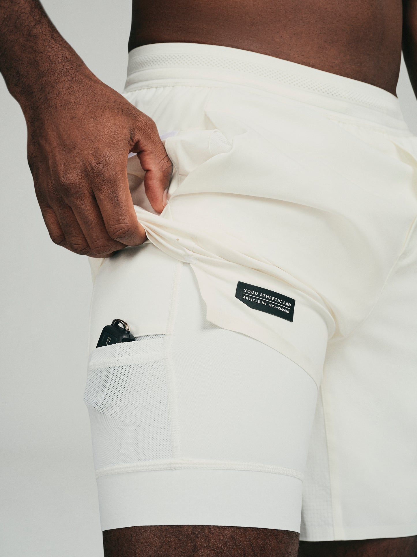Court Short - White