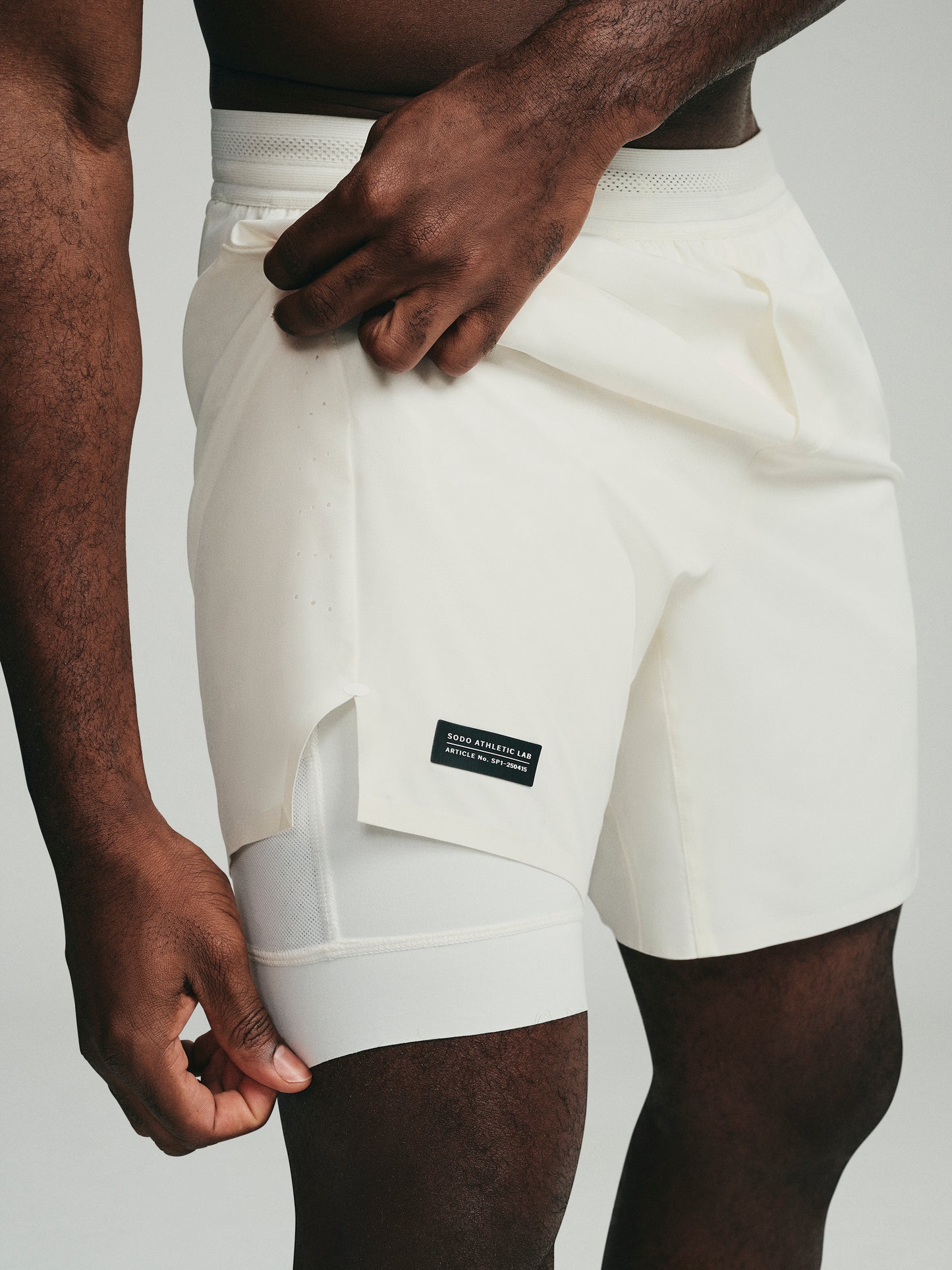Court Short - White