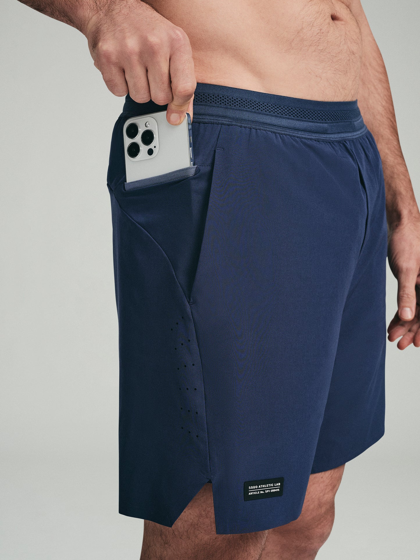 Court Short - Navy