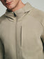 Full Zip Hoodie - Khaki