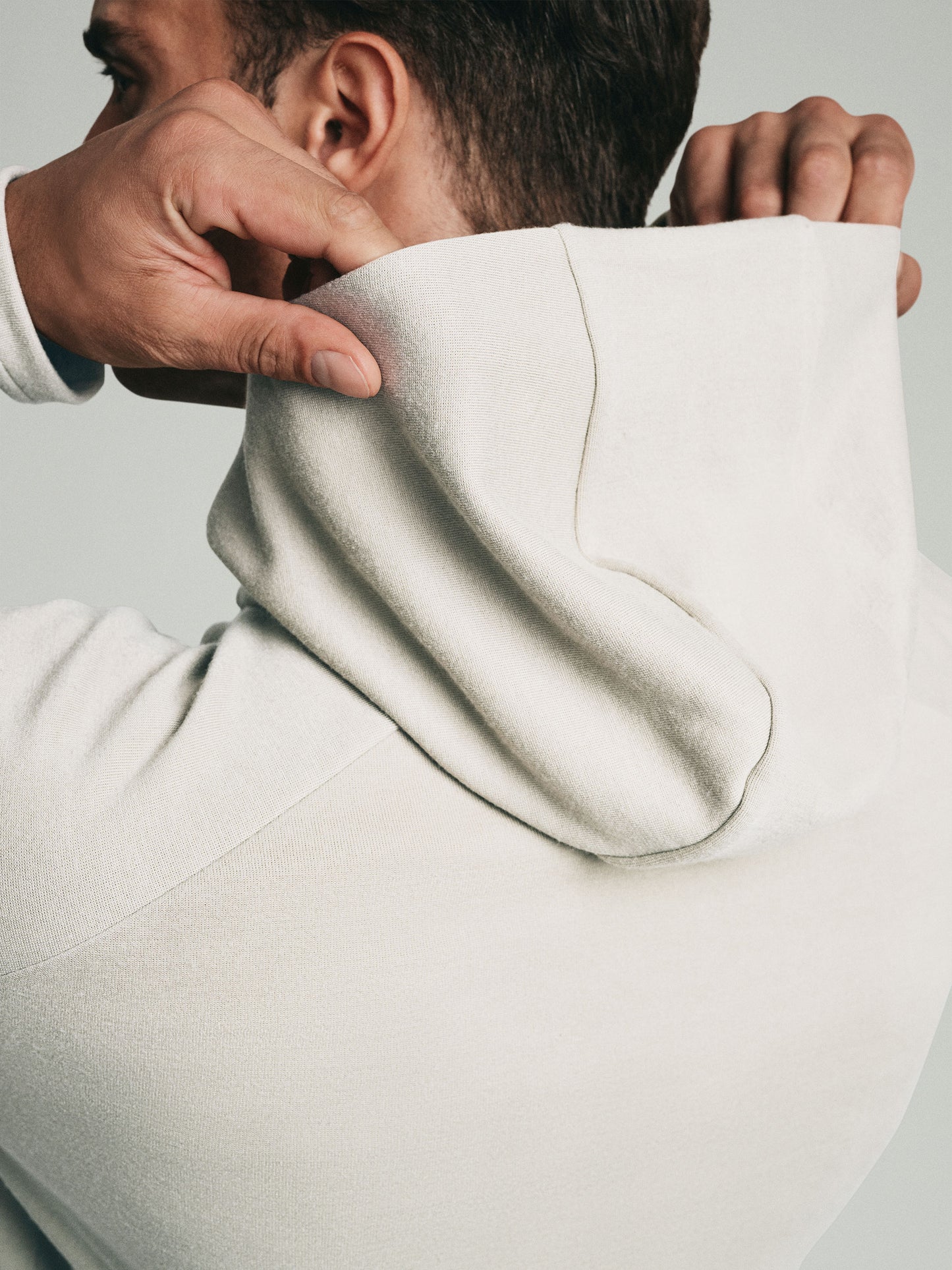 Full Zip Hoodie - Stone