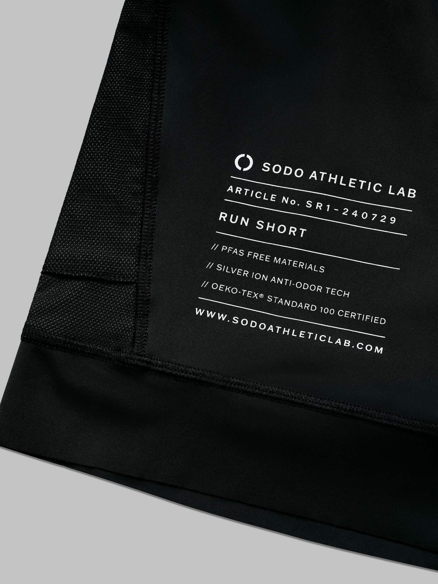 Run Short - Black