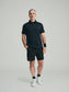 UPF 50 Performance SS Polo Tee - Black