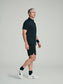 UPF 50 Performance SS Polo Tee - Black