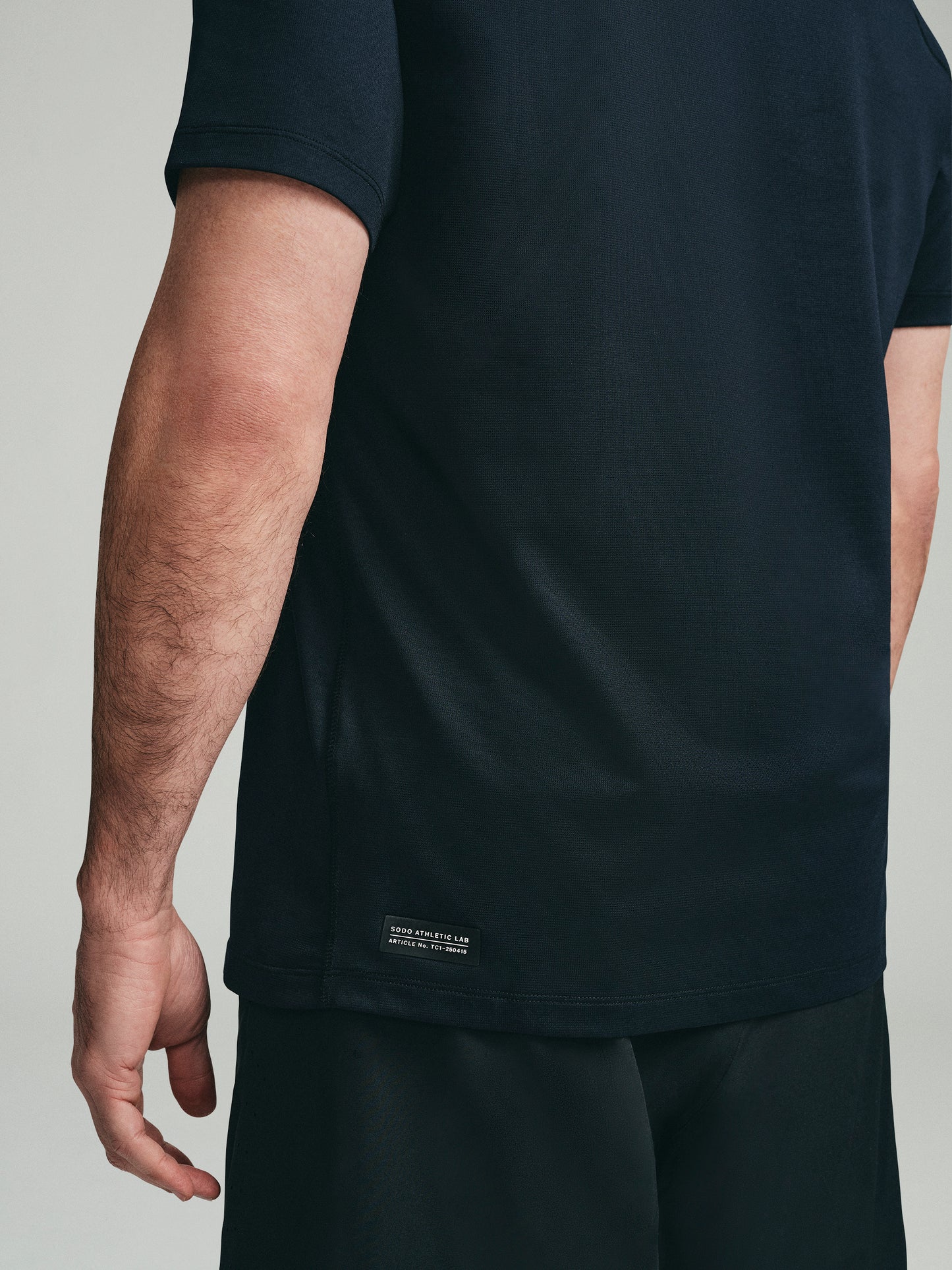 UPF 50 Performance SS Polo Tee - Black