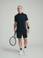 UPF 50 Performance SS Polo Tee - Black