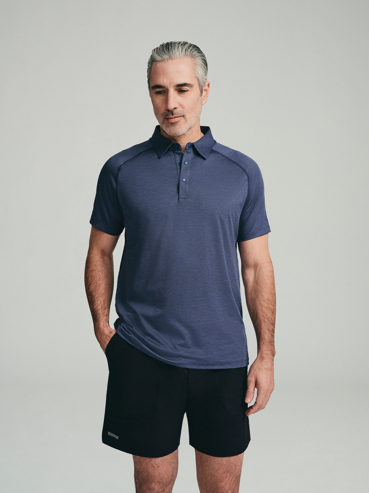 UPF 50 Performance SS Polo Tee - Navy