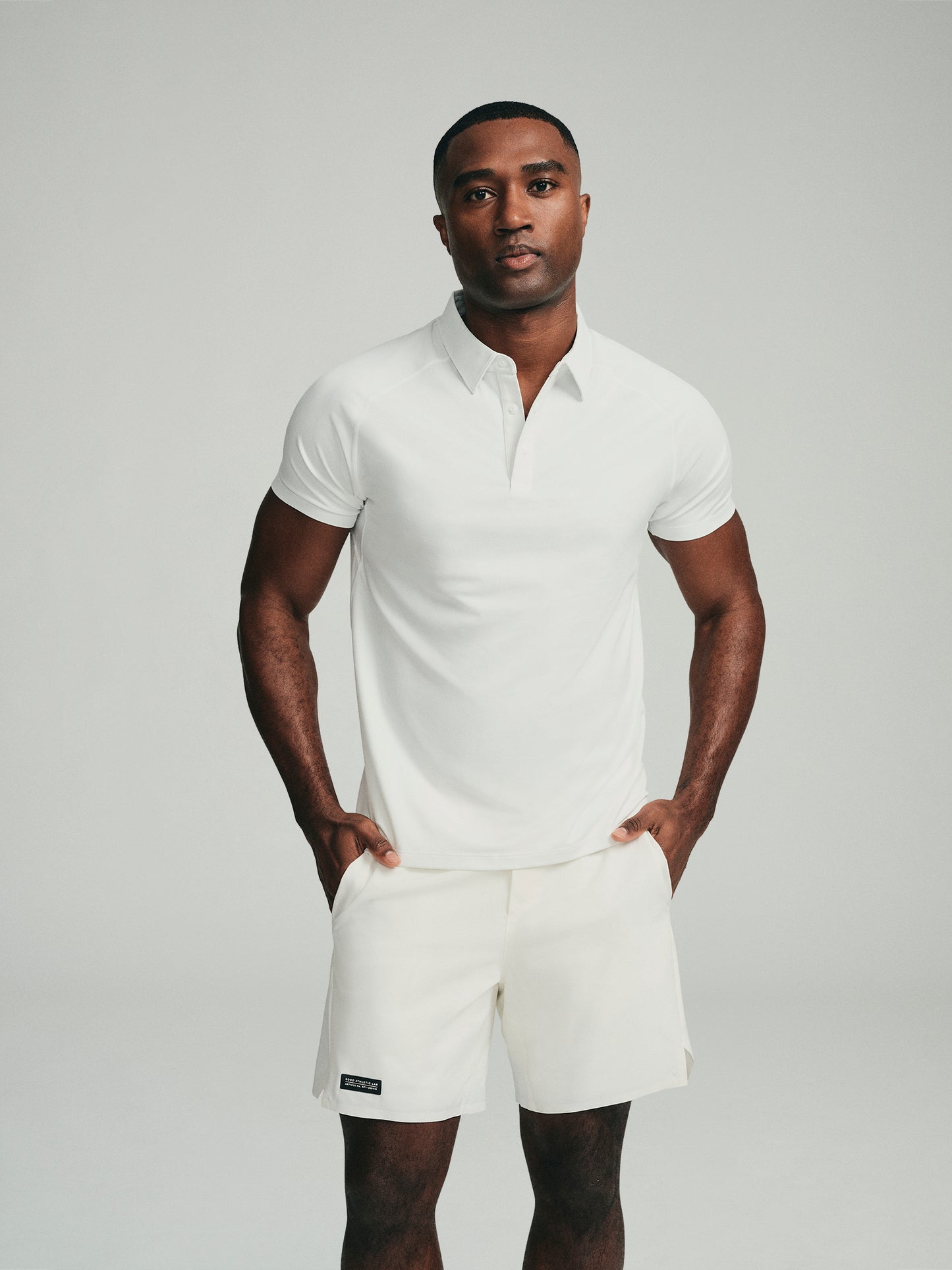 UPF 50 Performance SS Polo Tee - White - SODO