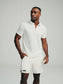 UPF 50 Performance SS Polo Tee - White - SODO