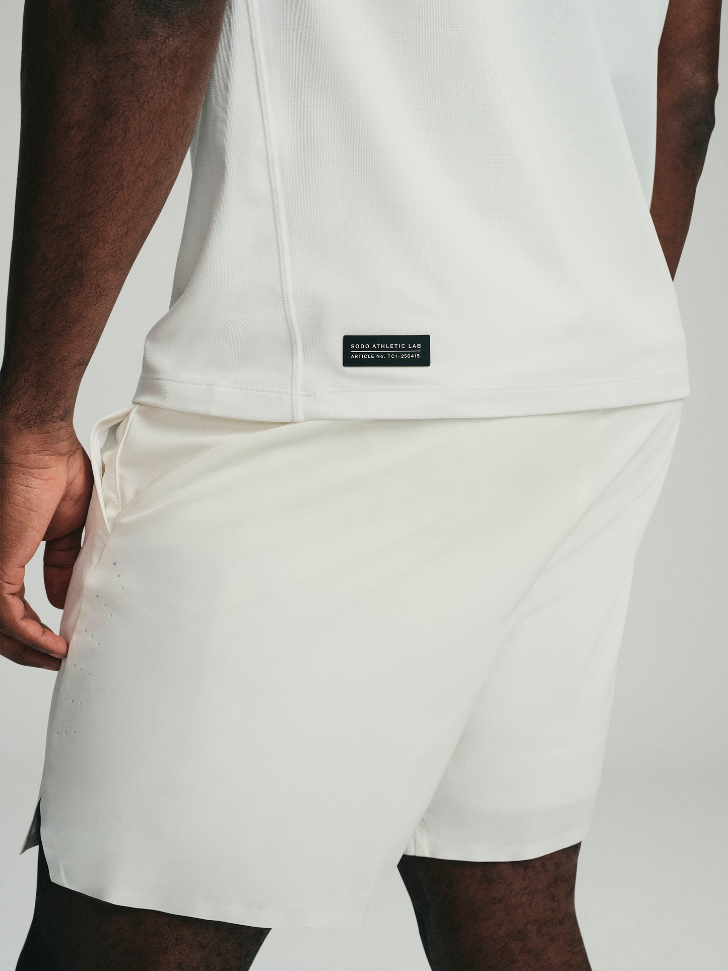 UPF 50 Performance SS Polo Tee - White - SODO