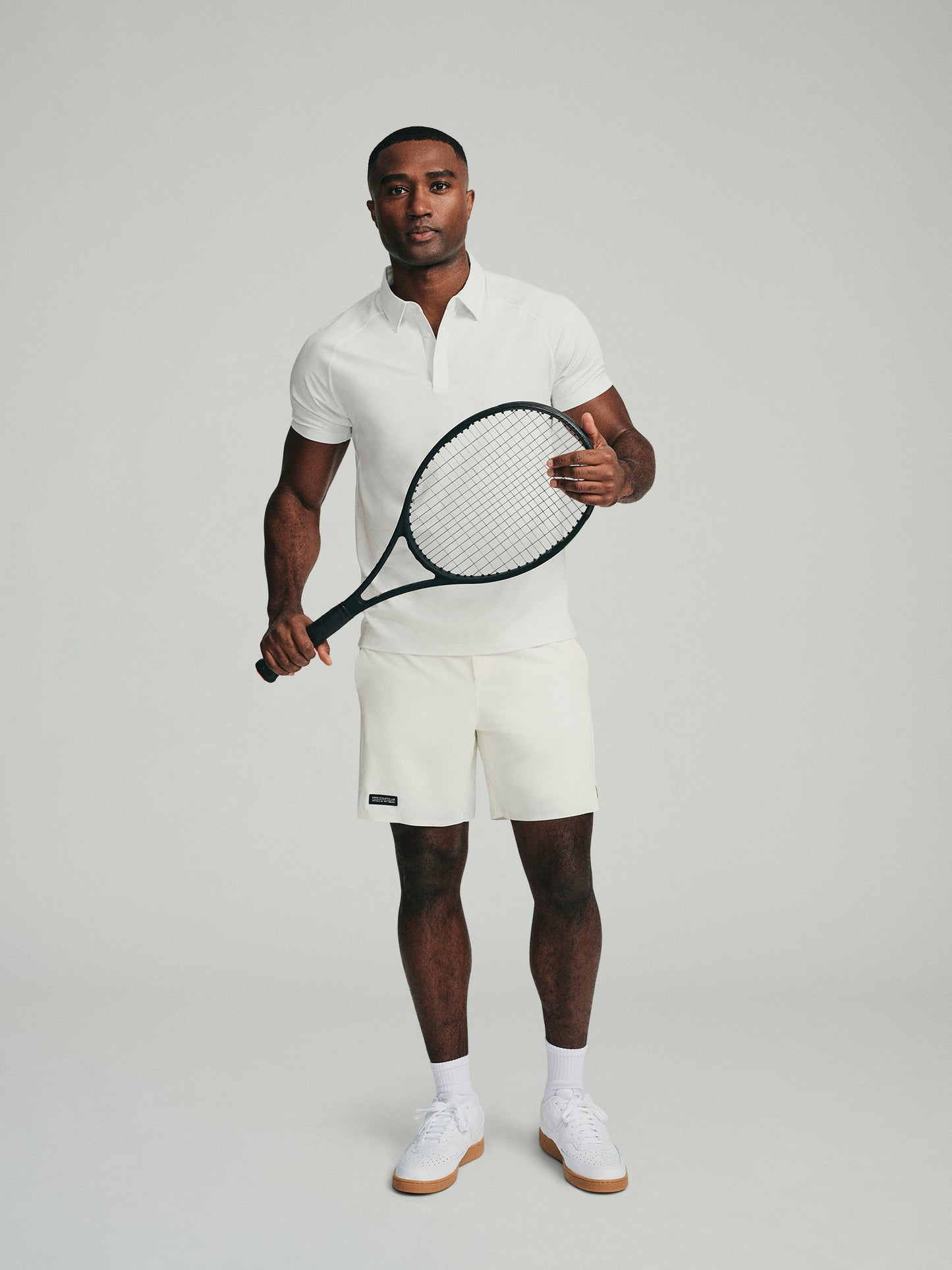 UPF 50 Performance SS Polo Tee - White - SODO