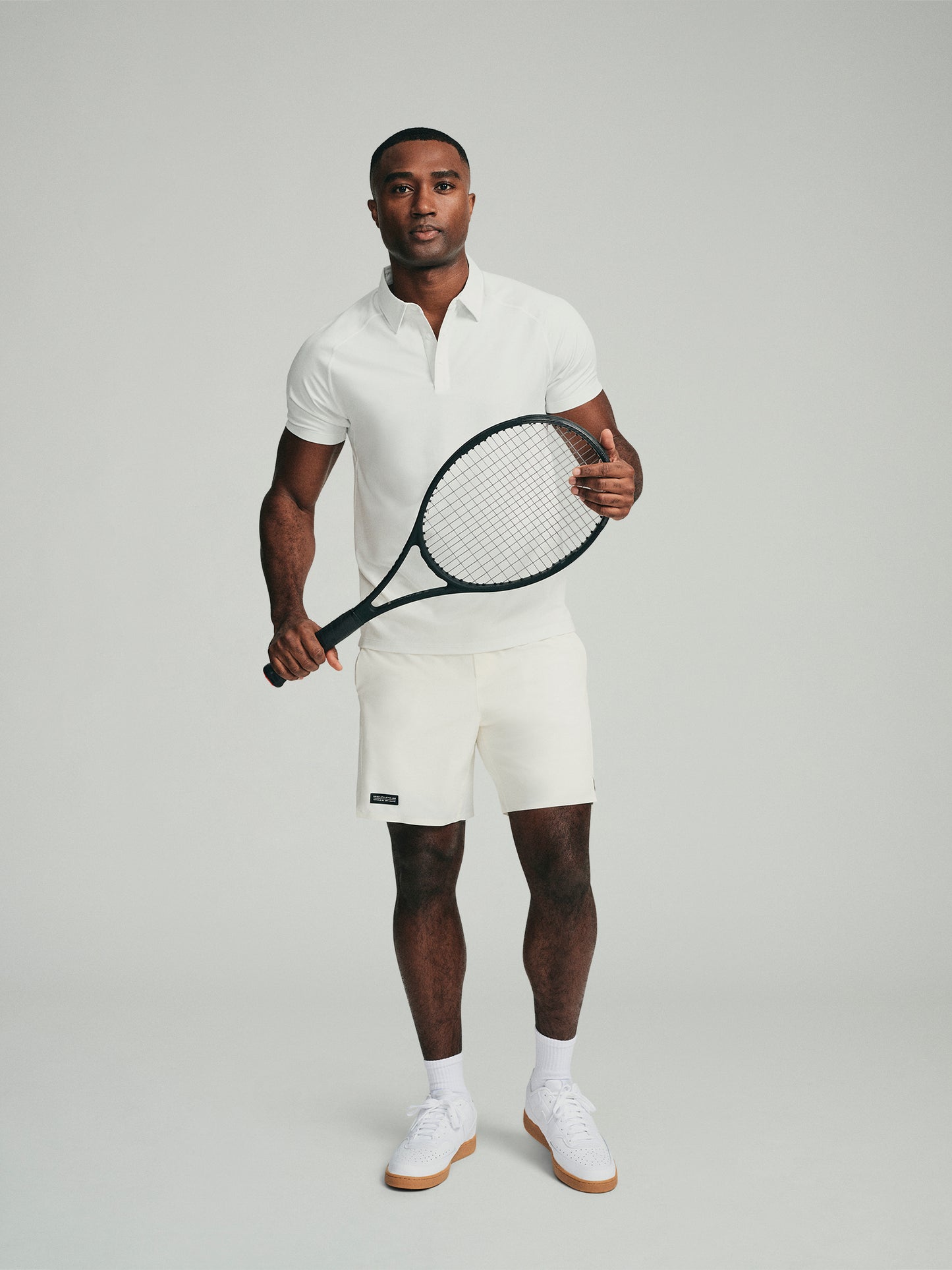 UPF 50 Performance SS Polo Tee - White - SODO