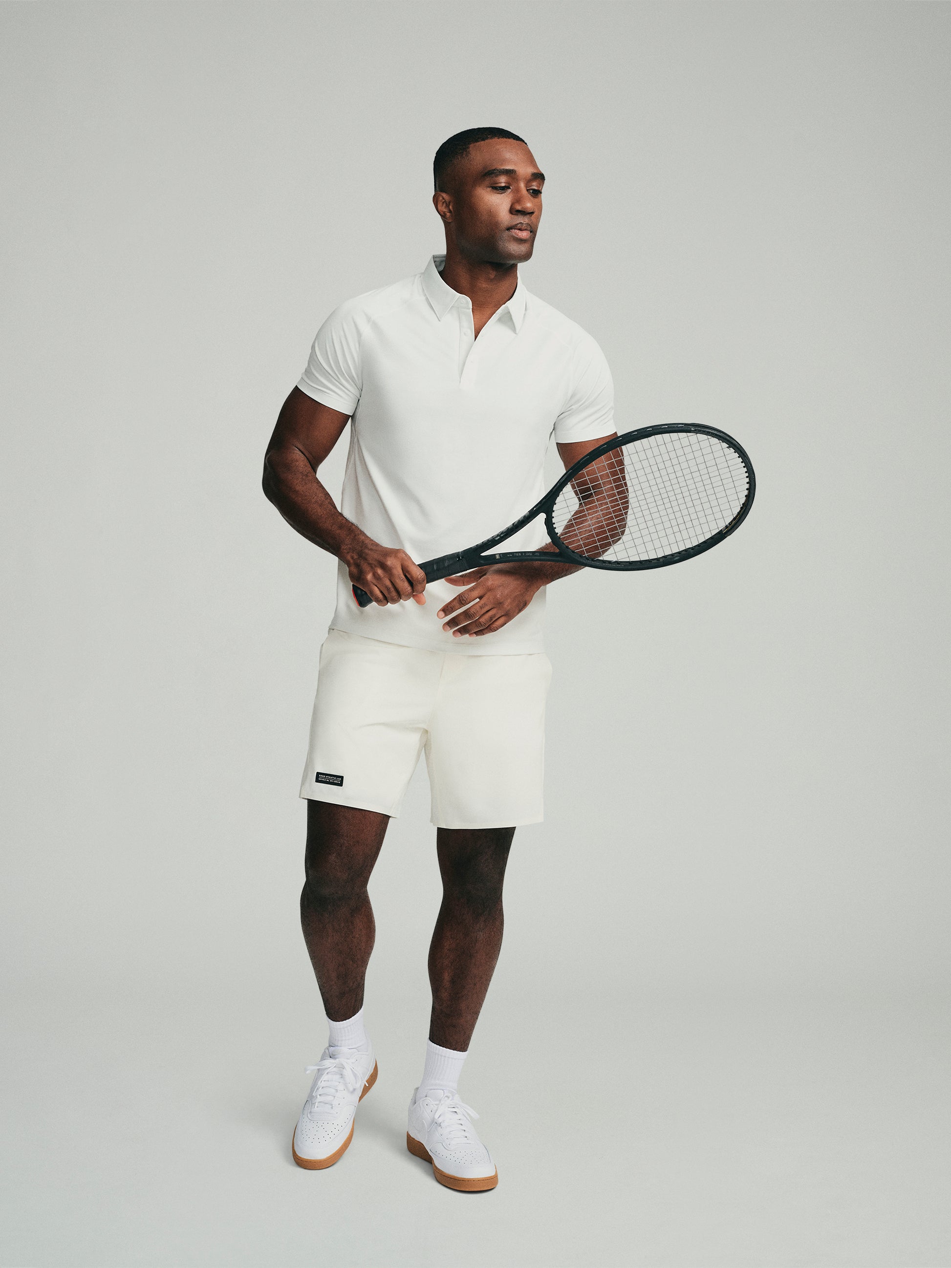 UPF 50 Performance SS Polo Tee - White - SODO