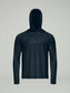 UPF 50 Performance Pullover Hoodie Tee - Black - SODO