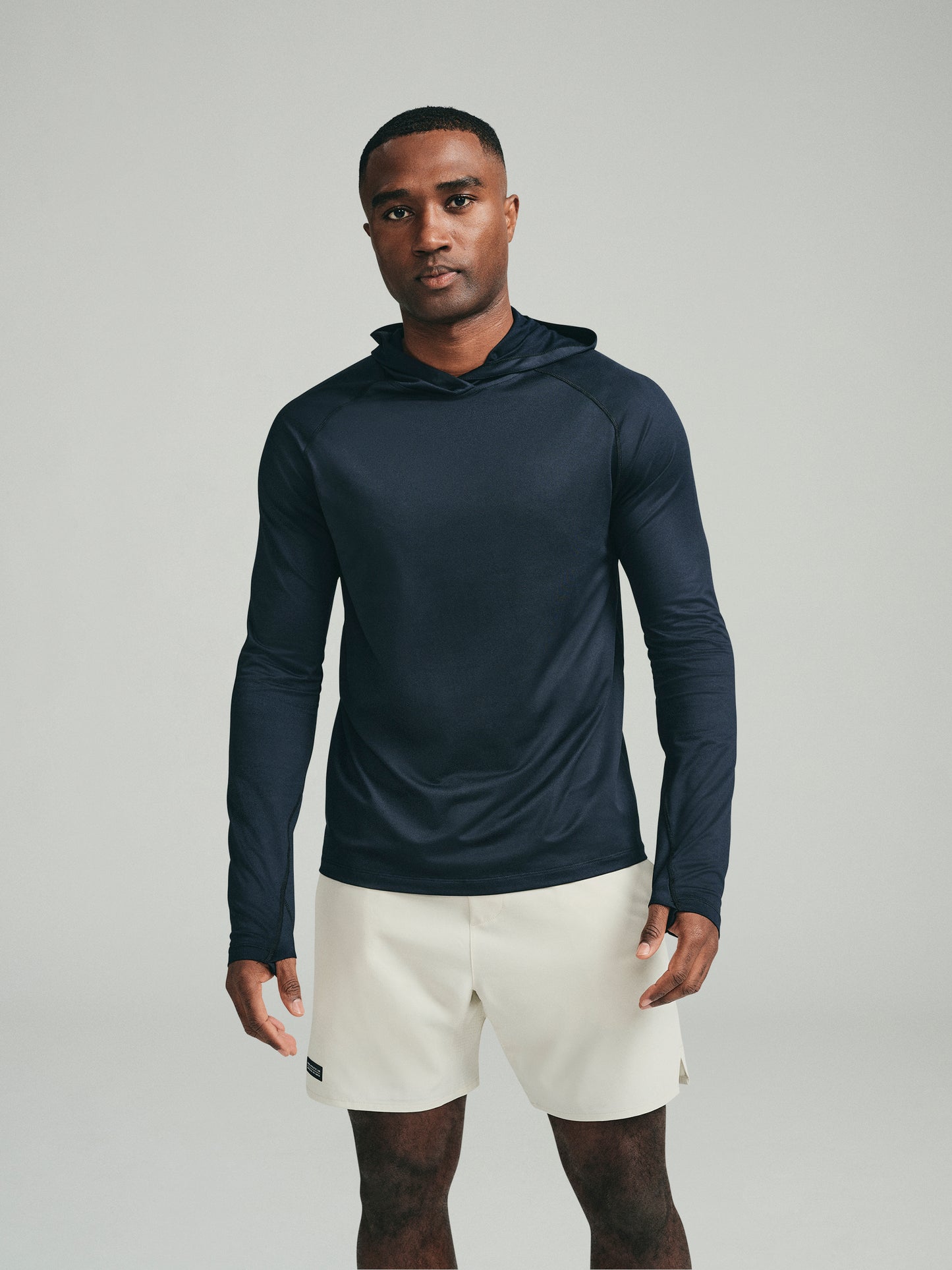 UPF 50 Performance Pullover Hoodie Tee - Black - SODO