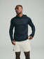 UPF 50 Performance Pullover Hoodie Tee - Black - SODO