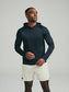 UPF 50 Performance Pullover Hoodie Tee - Black - SODO