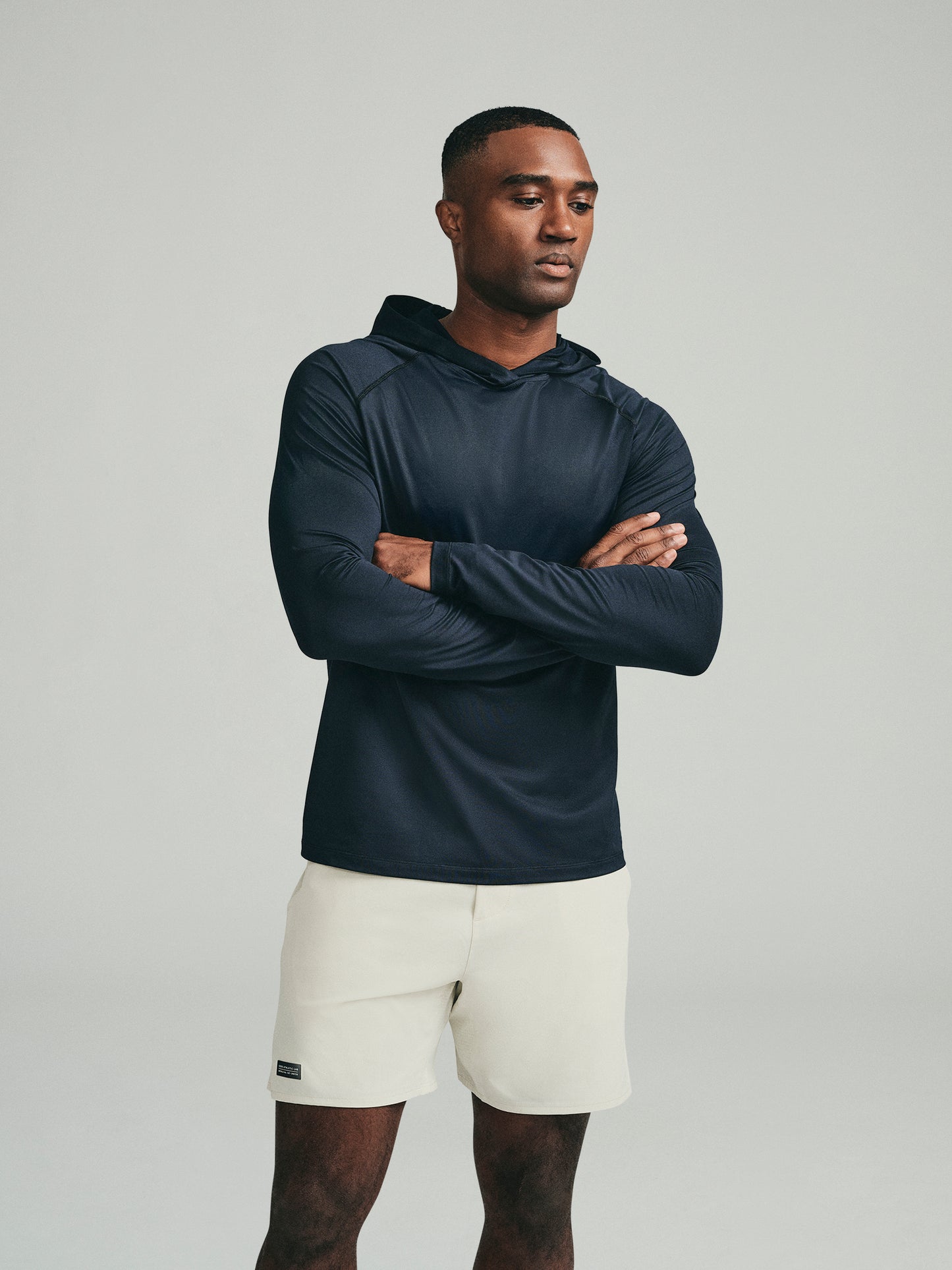 UPF 50 Performance Pullover Hoodie Tee - Black - SODO
