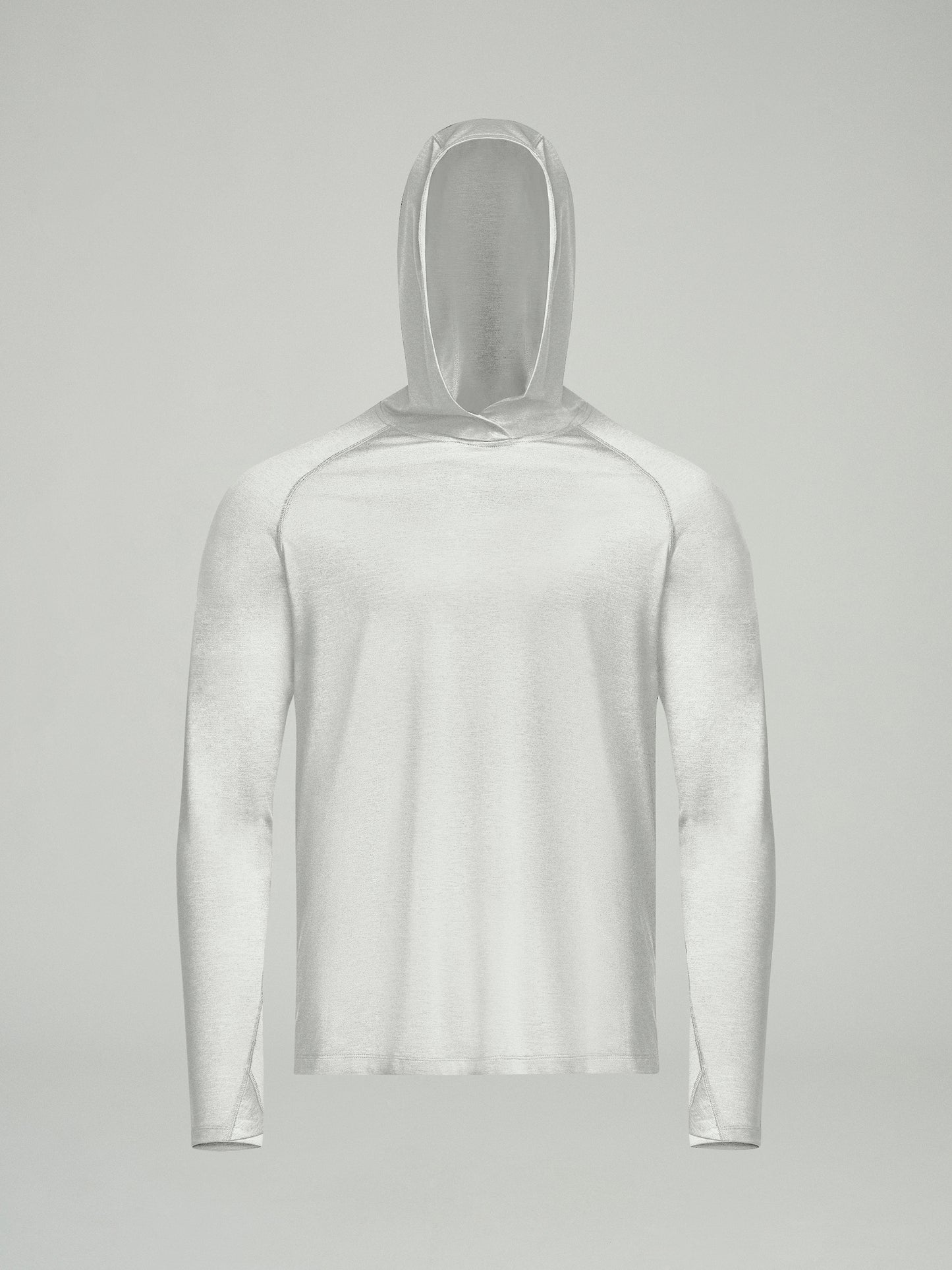 UPF 50 Performance Pullover Hoodie Tee - White - SODO