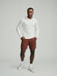 UPF 50 Performance Pullover Hoodie Tee - White - SODO