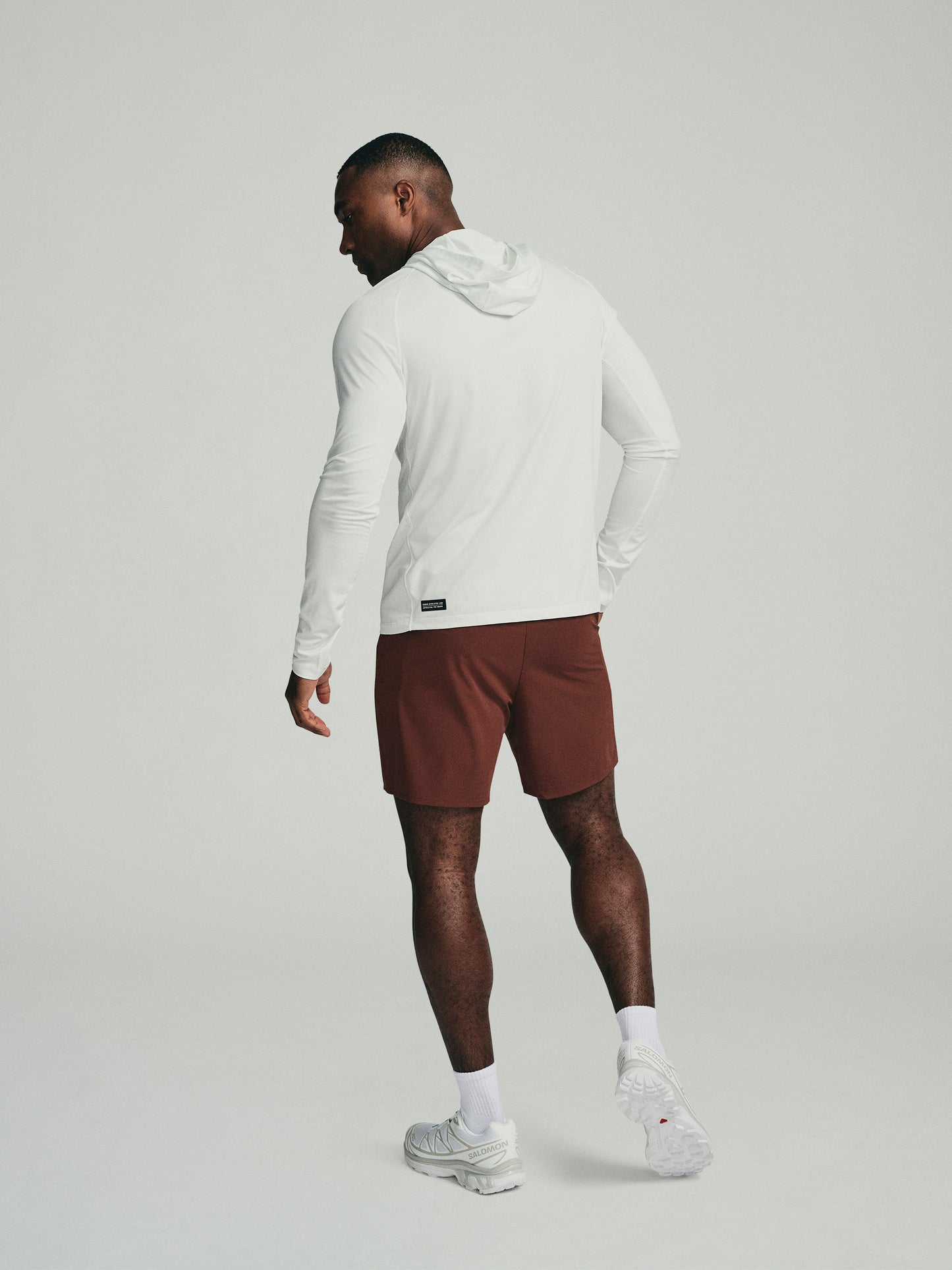 UPF 50 Performance Pullover Hoodie Tee - White - SODO