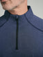 UPF 50 Performance 1/4 Zip Tee - Navy - SODO